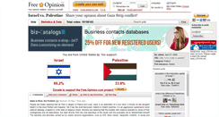 Desktop Screenshot of israel-vs-palestine.com